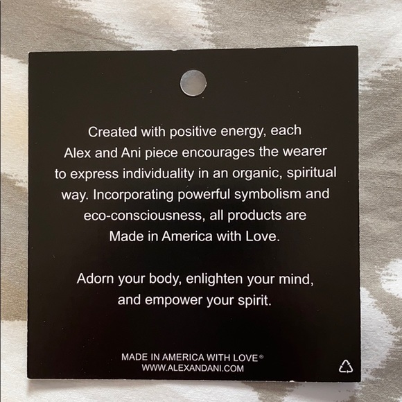 Pink power of positivity energy bangle - Picture 2 of 3